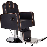 Fotel barberski Ayala Holland na pompie hydraulicznej, skaj gładki Fotele barberskie Ayala