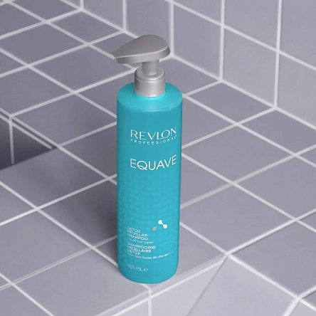 Szampon micelarny Revlon Equave Detox Micellar 485ml Szampony nawilżające Revlon Professional 8432225137063