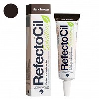 Farba Refectocil Sensitive Dark Brown do brwi i rzęs 15ml Henna do brwi Refectocil 9003877050223
