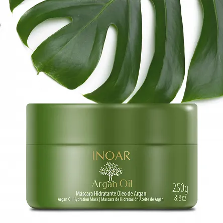 Maska Inoar Argan Oil 250ml Maski nawilżające włosy Inoar 7898581084723