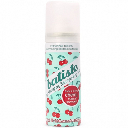 Suchy szampon Batiste Cherry Dry Shampoo 50ml Szampony suche Batiste 5010724526804