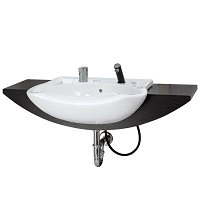Umywalka Panda BARBER z baterią Konsole barberskie