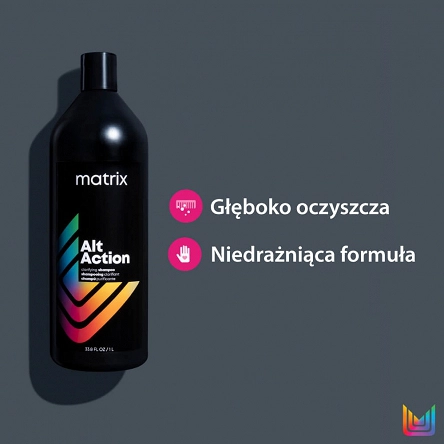 Szampon Matrix Backbar Alt Action oczyszczający włosy przed koloryzacją 1000ml Matrix 884486475459