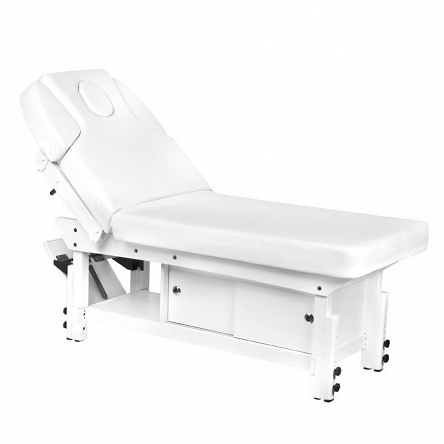 Leżanka Activ AZZURRO 376A kosmetyczna biała dostępna w 48h Łóżka do masażu Activ 5906717410444