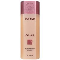 Keratyna Inoar G.Hair do kuracji keratynowej dla włosów niesfornych i trudnych 1000ml Keratynowe prostowanie włosów Inoar 7896468370068