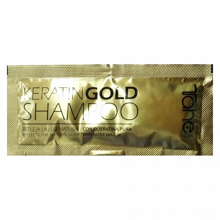 Szampon Tahe Botanic Keratin Gold lekko oczyszczający i wygładzający włosy z keratyną 10ml Tahe 10173311