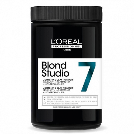 Rozjaśniacz Loreal Blond Studio 7 Clay Powder do włosów, bez amoniaku 500g Rozjaśniacze do włosów L'Oreal Professionnel 3474636971848