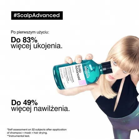Szampon Loreal Scalp Advanced Dermo-Regulator do wrażliwej skóry głowy 300ml L'Oreal Professionnel 3474637090470