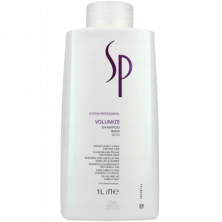 Szampon Wella Sp Volumize Shampoo, zwiększający objętość 1000ml Szampony zwiększające objętość Wella 8005610564951