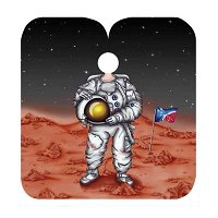 Peleryna dziecięca Trend-Design Astronaut Peleryny fryzjerskie Trend-Design 4035539921102