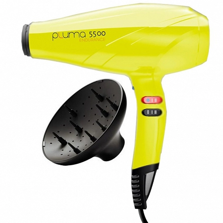 Suszarka Ga.ma PLUMA 2 ION żółta 2400W Suszarki do włosów Ga.ma 8023277123106
