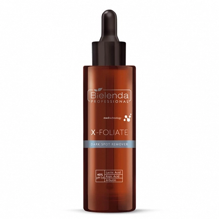Peeling chemiczny Bielenda X-Foliate Dark Spot Remover, do skóry z przebarwieniami do twarzy 30ml Peelingi do twarzy Bielenda 5902169038939