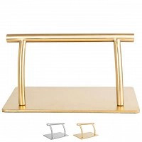 Podnóżek fryzjerski Gabbiano AL403, kolory złoty lub chrom, dostępny w 48h Podnóżki fryzjerskie Gabbiano 5906717434433