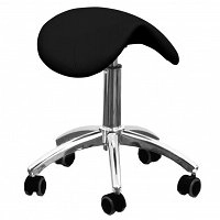 Taboret kosmetyczny Activ AM-302 czarny w 48h