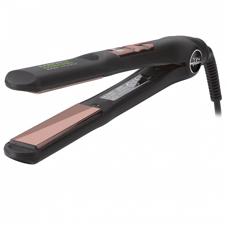 Prostownica do włosów Gamma Piu Extra PRO LCD z powłoką tytanową, różowe złoto Prostownice do włosów Gamma Piu 8021660009778