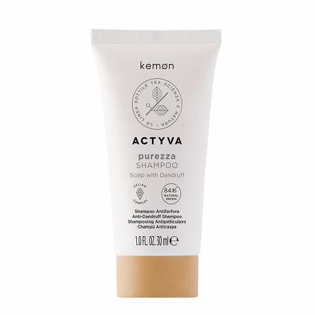Szampon Kemon Actyva Specifici Purezza przeciwłupieżowy i oczyszczający do włosów 30ml Szampony do włosów Kemon 8020936071136