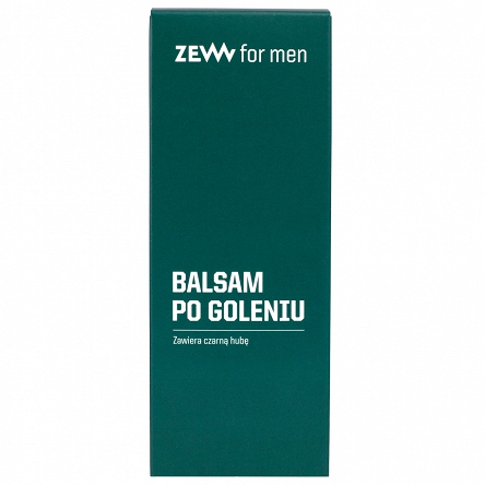 Balsam ZEW for men po goleniu z czarną hubą łagodzący 80ml Pielęgnacja ZEW 5906874538340