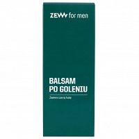 Balsam ZEW for men po goleniu z czarną hubą łagodzący 80ml Pielęgnacja ZEW 5906874538340