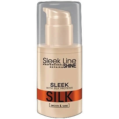 Odżywka jedwabna Stapiz Sleek Line nawilżająca i regenerująca włosy 30ml Odżywka wzmacniająca włosy Stapiz 5904277710073