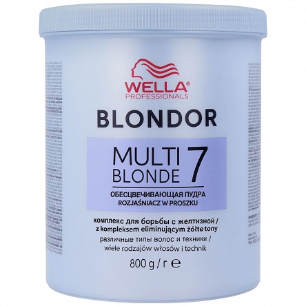 Wella BLONDOR Multi Blond Powder - rozjaśniacz bezpyłowy, 800g Rozjaśniacze do włosów Wella 8005610532028