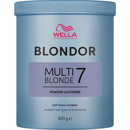 Wella Blondor Multi Blond Powder 7 Rozjaśniacz bezpyłowy, 800g Rozjaśniacze do włosów Wella 8005610532028