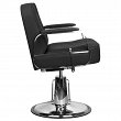 Fotel Gabbiano Rufo barberski czarny dostępny w 48h Fotele barberskie Gabbiano 5906717417085
