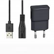 Profesjonalna Golarka Gamma Piu UNO do włosów i brody z tytanową folią i ładowaniem USB Maszynki do strzyżenia Wahl 8021660014949