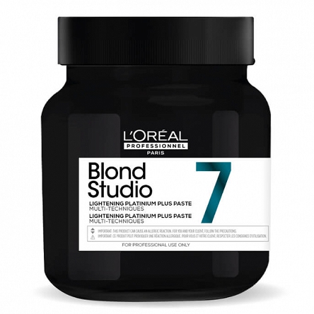 Pasta Loreal Blond Studio Platinium Plus 500g Rozjaśniacze do włosów L'Oreal Professionnel 3474636979141