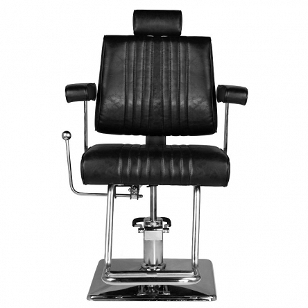 Fotel barberski Hair System SM185 czarny dostępny w 48h Fotele barberskie Hair System 5906717428937