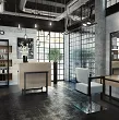 Recepcja Panda Crudo do salonu fryzjerskiego w stylu loftowym Recepcje barberskie Panda  