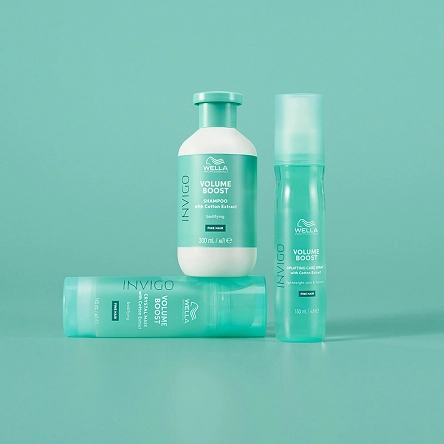 Szampon Wella Invigo Volume Boost Fine nadający objętość do włosów cienkich 500ml Szampony do włosów Wella 4064666585437