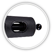 Szczotka Olivia Garden Ceramic-Ion Black 55mm Szczotki do modelowania włosów Olivia Garden 5414343006370
