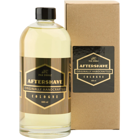 Woda Pan Drwal Cologne Aftershave po goleniu z dodatkiem gliceryny 500ml Pan Drwal Pan Drwal 5907512655535