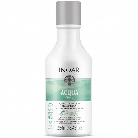Zestaw Inoar Acqua Micelar szampon micelarny 500ml i odżywka micelarna 250ml Inoar