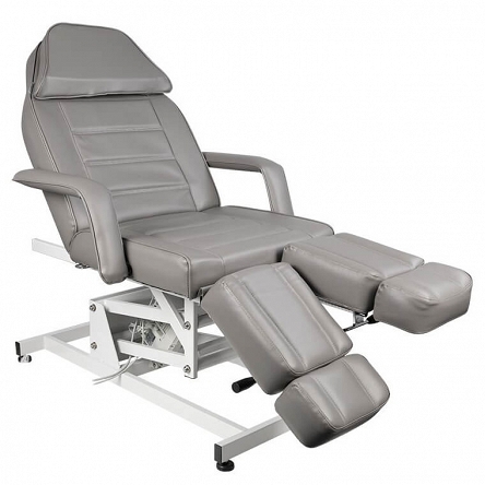 Fotel kosmetyczny Activ Azzurro 673AS Pedi elektryczny szary, dostępny w 48h Fotele do pedicure Activ 5906717427510