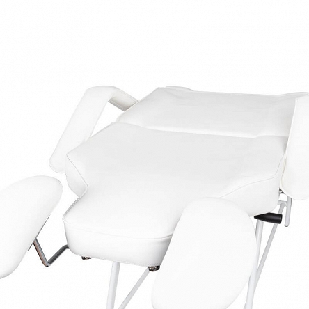 Fotel zabiegowy, Activ Ivette do rzęs, biały dostępny w 48h Fotele kosmetyczne z ręczną regulacją Activ 5906717434976