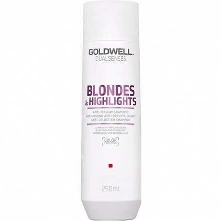 Szampon Goldwell Dualsenses Blondes ochładzający kolor włosów blond 250ml Szampony do włosów blond Goldwell 4021609028567