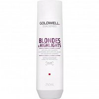 Szampon Goldwell Dualsenses Blondes ochładzający kolor włosów blond 250ml Szampony do włosów blond Goldwell 4021609028567