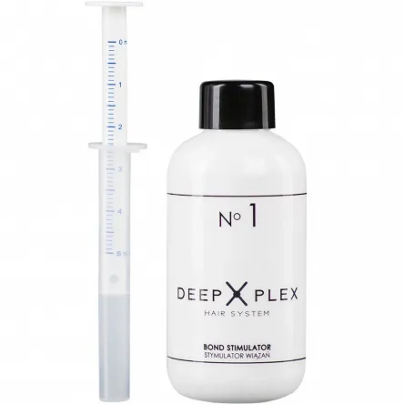 Zestaw Stapiz Deep Plex No1 Stymulator 150ml + No2 Wzmacniacz wiązań 290ml, ochrona i odbudowa włosów Stapiz 5906874553015