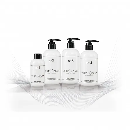 Zestaw Stapiz Deep Plex No1 Stymulator 150ml + No2 Wzmacniacz wiązań 290ml, ochrona i odbudowa włosów Stapiz 5906874553015