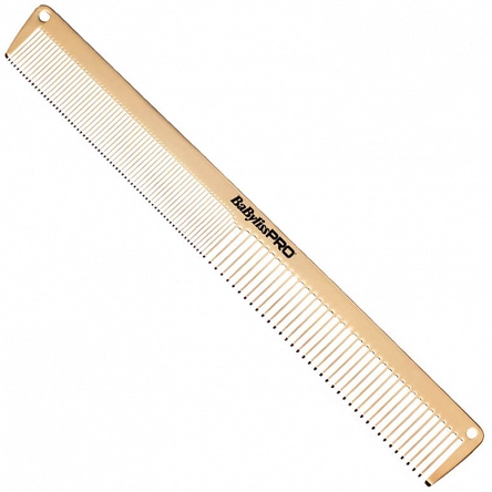 Grzebień fryzjerski Babyliss Pro M3842E metalowy, złoty BaByliss Pro 3030050162325