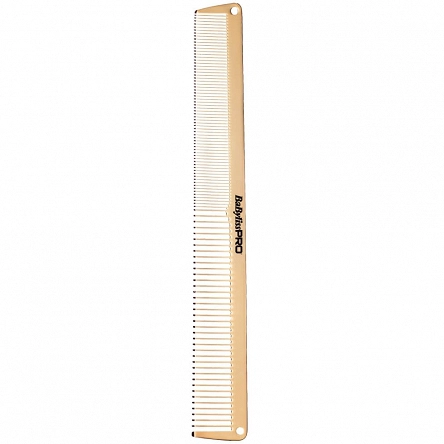 Grzebień fryzjerski Babyliss Pro M3842E metalowy, złoty BaByliss Pro 3030050162325