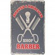 Tablica ozdobna Activ Barber B064 do salonu barberskiego 20x30cm Activ 5906717438691