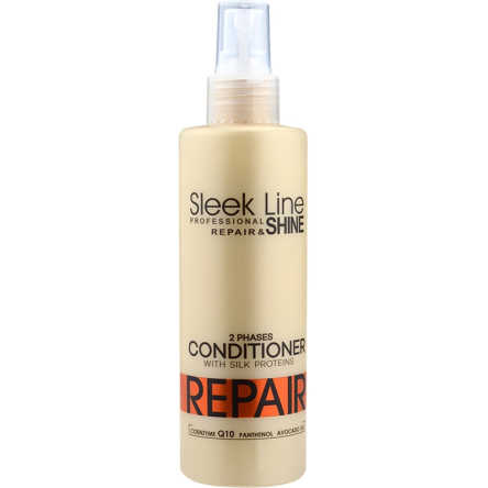 Odżywka dwufazowa Stapiz Sleek Line Repair regenerująca włosy 200ml Odżywki do włosów suchych Stapiz 5905997817219