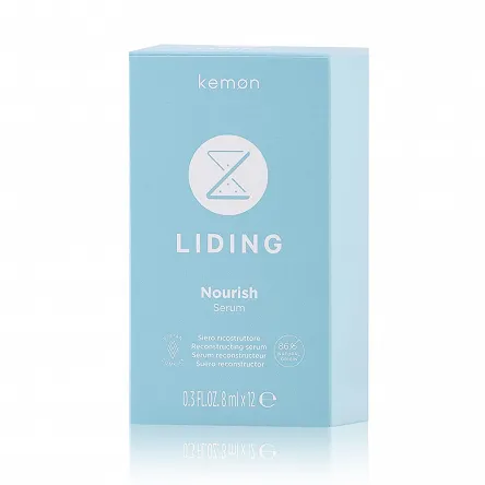 Serum Kemon Liding Nourish VC odbudowujące do włosów kruchych i puszących się 8ml Serum do włosów Kemon 8020936064930