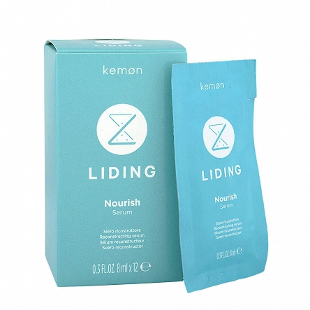 Serum Kemon Liding Nourish VC odbudowujące do włosów kruchych i puszących się 8ml Serum do włosów Kemon 8020936064930