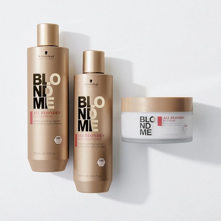 Maska Schwarzkopf BLONDME All Blondes Detox oczyszczający do włosów blond 1000ml Maski do włosów Schwarzkopf 4045787641073