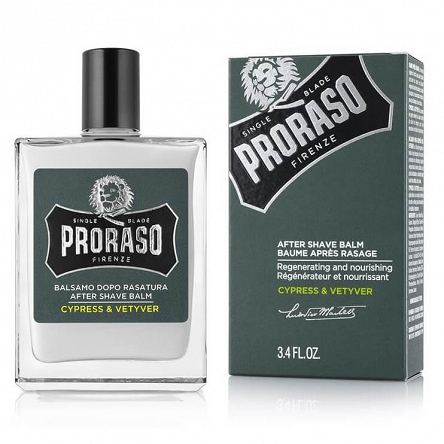 Balsam Proraso Cypress & Vetyver nawilżający po goleniu 100ml Pielęgnacja Proraso 8004395007820