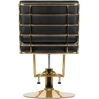 Fotel fryzjerski Gabbiano Prato, kolor złoto-czarny, dostepny w 48h Gabbiano 5906717442131