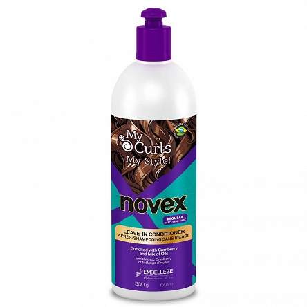 Odżywka Novex My Curls Leave In do włosów kręconych 500ml Odżywki do włosów kręconych Novex 876120002817